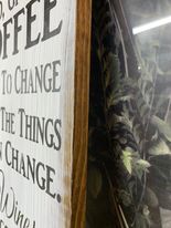 Lord, Give Me Coffee Sign