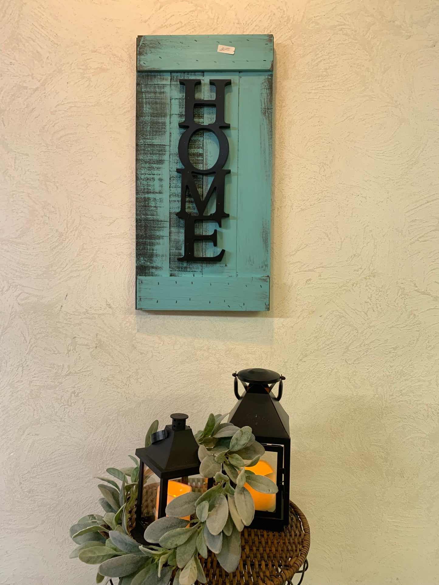 Home 3-D Vertical Sign