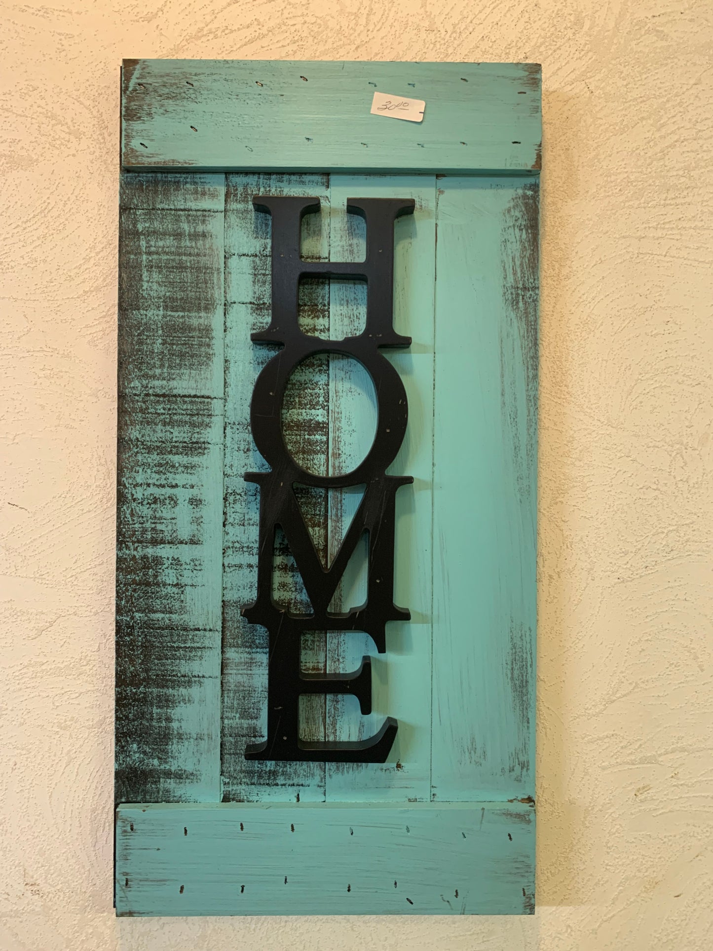 Home 3-D Vertical Sign
