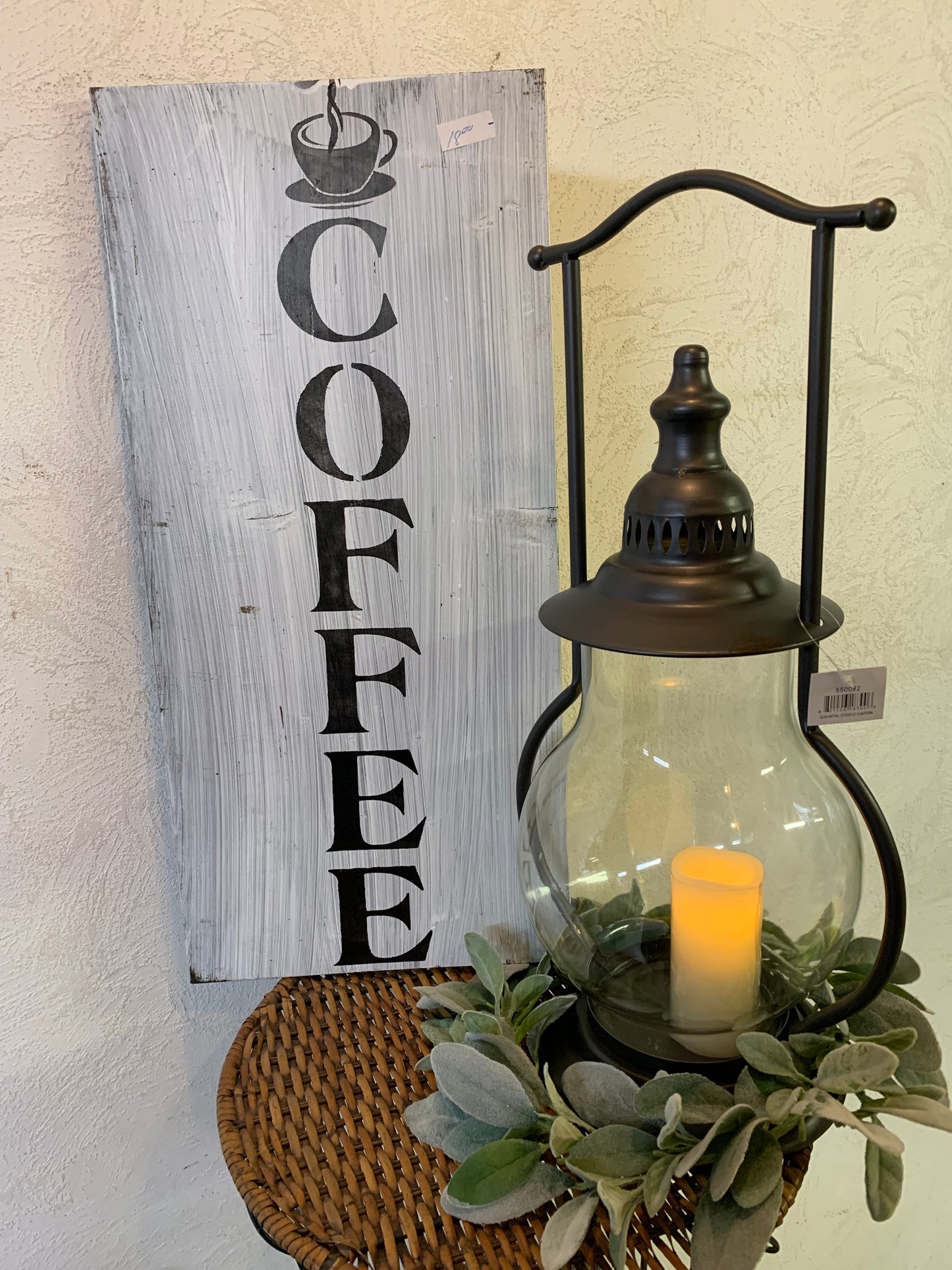 Coffee Wood Sign