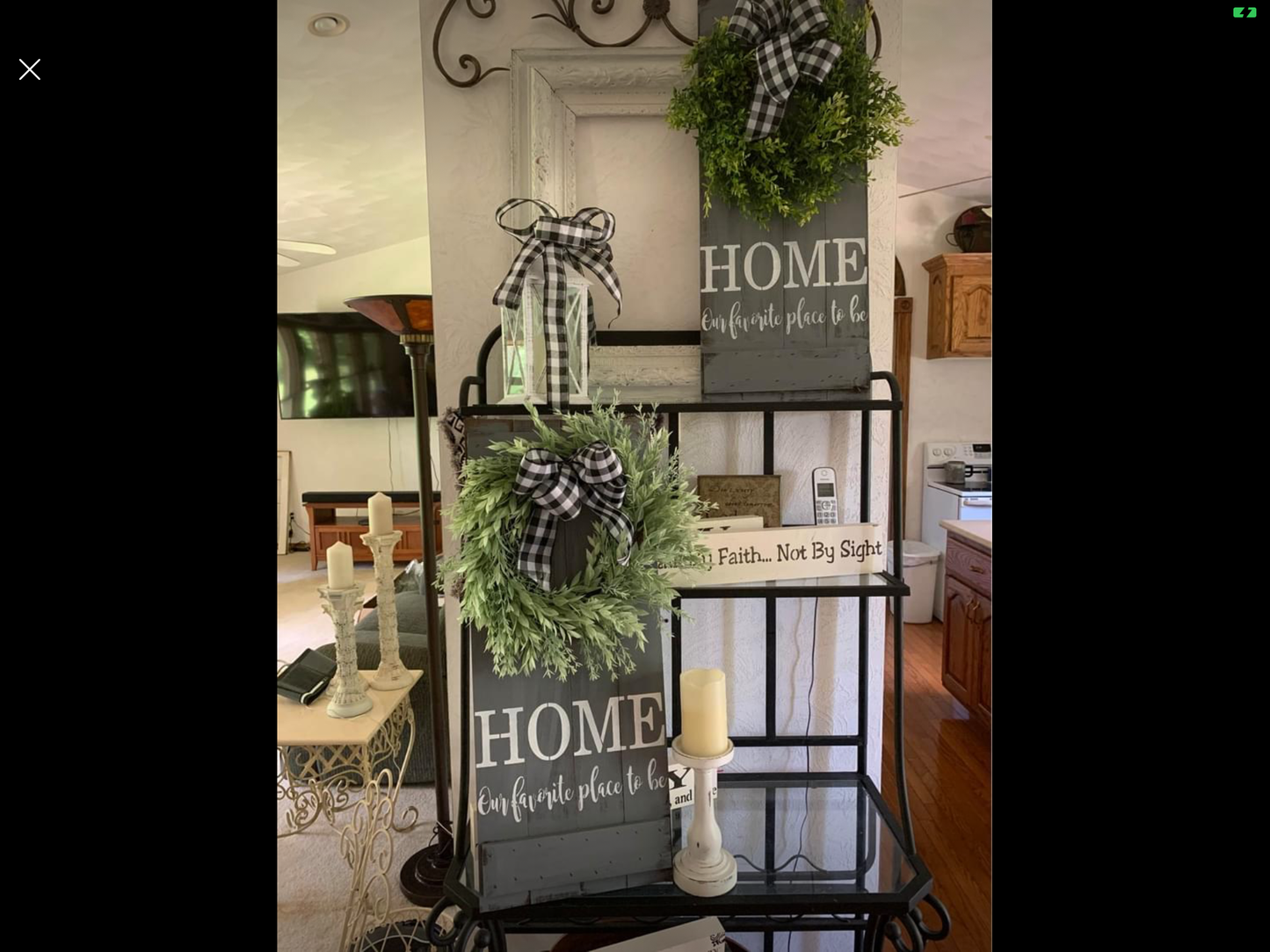 Home is our favorite place with wreath