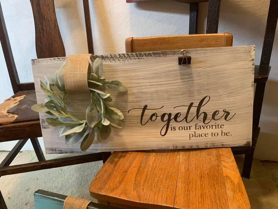 Together is our Favorite Place To Be