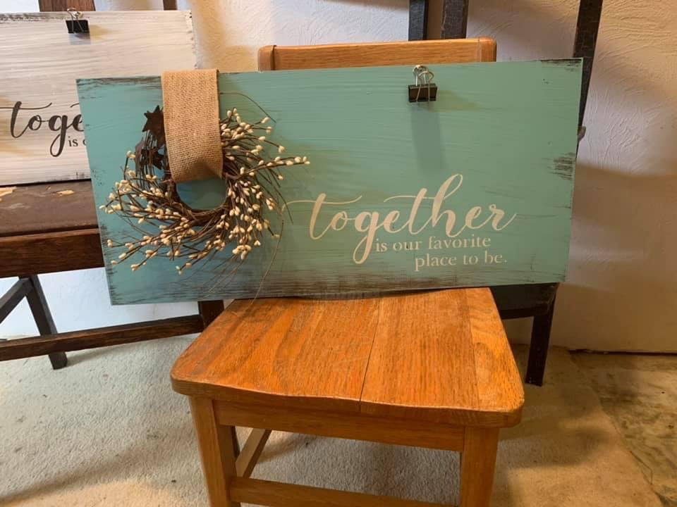 Together is our Favorite Place To Be