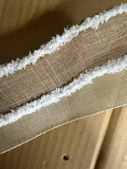 Berry and Lambs Ear Wreath Everyday White Farmhouse Buffalo Ribbon Wall Decor