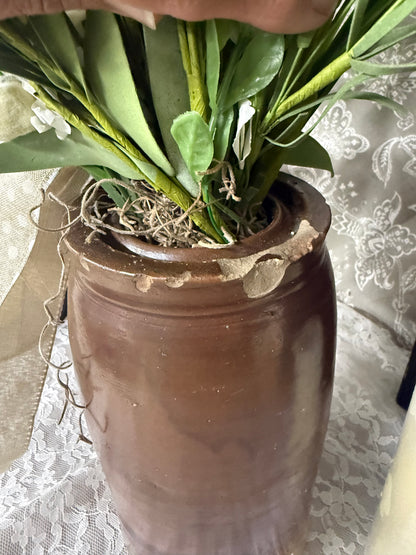 Antique Crock Floral Arrangement