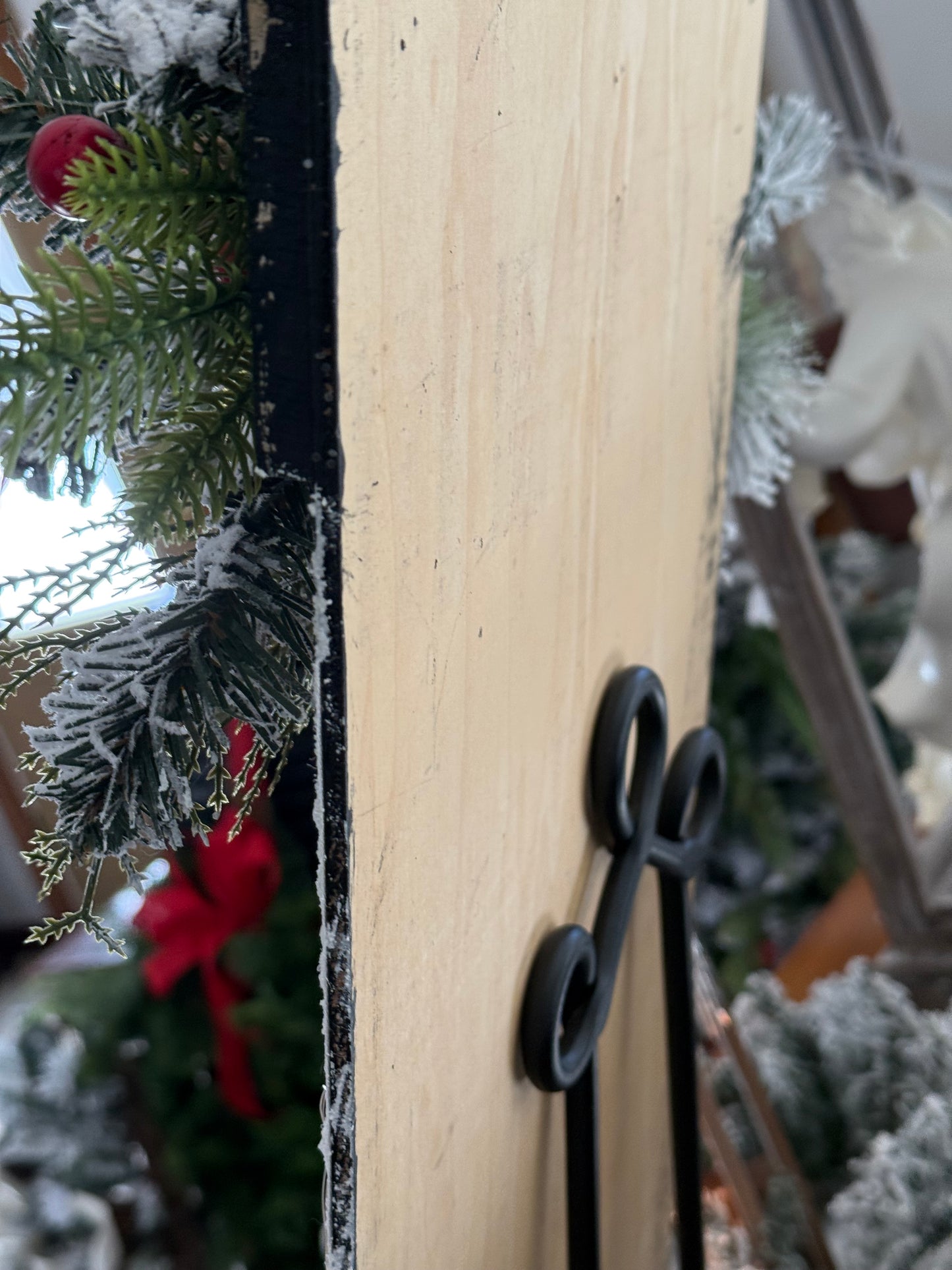 Santa's Beautiful Face On Canvas