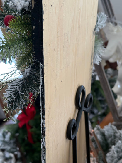 Santa's Beautiful Face On Canvas