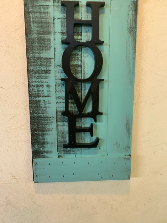 Home 3-D Vertical Sign