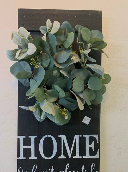 Home Favorite/Lambs ear wreath