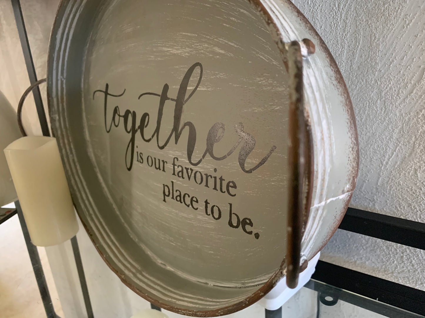 Together is Our Favorite Place to Be Tray